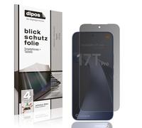dipos I Protection écran de Confidentialité compatible avec Xiaomi 17T Pro Protecteur d'écran Privacy Anti-Espion