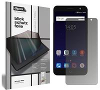 dipos I Protection écran de Confidentialité Compatible avec ZTE Blade V7 Plus Protecteur d'écran Privacy Anti-Espion