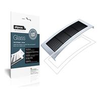 dipos I Protection ecrán Mat Compatible avec Jura X8c Plateau d'égouttage Verre Souple Film Protecteur 9H