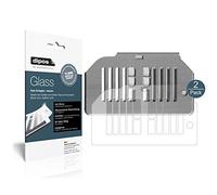 dipos I Protection ecrán Mat Compatible avec Siemens EQ6 300 Tropfblech Verre Souple Film Protecteur 9H