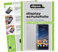 dipos oukitel K6000 Pro 5,5 "Lot de 2 films de protection d'écran antireflet premium mat