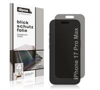 dipos Protection écran anti-espion pour Apple iPhone 17 Pro Max