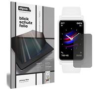 dipos Protection écran anti-espion pour Honor Watch ES | Film mat, filtre de confidentialité 4 directions, sur mesure, anti-rayures, sans bulles, adhésion sans colle