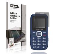 dipos Protection écran anti-espion pour Maxvi B202 | Film mat, filtre de confidentialité 4 directions, sur mesure, anti-rayures, sans bulles, adhésion sans colle