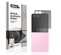 dipos Protection écran anti-espion pour Samsung Galaxy Z Flip8 Face extérieure