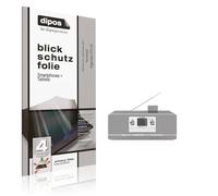 dipos Protection écran anti-espion pour TechniSat Digitradio 372 CD | Film mat, filtre de confidentialité 4 directions, sur mesure, anti-rayures, sans bulles, adhésion sans colle