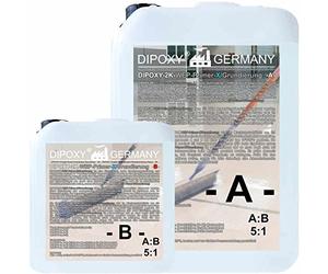 DIPOXY - Apprêt 2K-WEP-Primer-X (1,6 kg (1,25 kg A + 0,25 kg B + 0,1 kg de couleur), blanc)