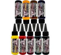 Dipoxy KERA-Colordrops-MoldMaster-GREEN, 50 ml, pigment extrêmement concentré, colorant pour poudre de coulage, plâtre, peintures murales à base d'eau