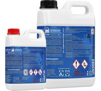 DIPOXY Pool Paint revêtement époxy bicomposant, 6 kg de résine + 300 g de colorant RAL 5012, rapport 2:1, pour piscine, bassin et béton