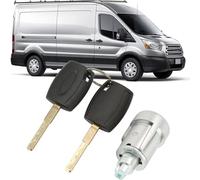 DIPPCO Interrupteur De Canon D'allumage en Voiture avec 2 Clés pour Ford Transit MK8 2014-2019 Custom Tourneo Custom 2012-2019 1926227