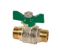 Dipra 200155 - Vanne à sphère poignée papillon NF à passage intégral MM20/27