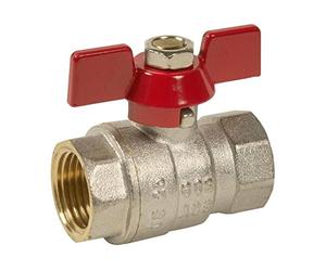 Dipra 202054 - Vanne à sphère poignée papillon FF20/27