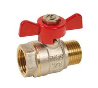 Dipra 214034 - Vanne à sphère poignée papillon MF12/17