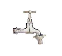 Dipra 391455 Robinet de Puisage Extérieur en Laiton Chromé, Entrée M15/21, Sortie 20/27, diamètre 15mm