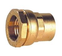 Dipra 458204 Raccord Laiton Droit 20 F15/21, Bronze