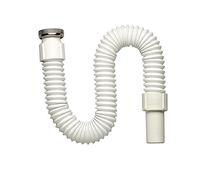 Dipra 56931 Kit Flexible PVC diam 32mm Siphon évacuation, Blanc