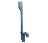 Dipra 57721 Siphon Machine à Laver Double Vertical, Gris