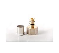 Dipra 722044 Raccord Multicouche à Sertir Droit Fixe, Femelle F15/21, diamètre 16mm