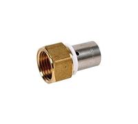 Dipra 732054 Raccord PER à Sertir Droit Fixe, Femelle F20/27, diamètre 16mm