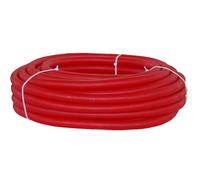 Dipra 911626 Tube PER Gainé pour Eau Chaude, diamètre 16mm, longueur 25m, Rouge
