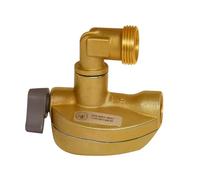 DIPRA - Adaptateur Petite Bouteille D27 - Laiton - Pour Butane et Propane - Compatible Cube Butagaz et VISEO - Certifié NF