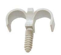 DIPRA - Colliers de fixation doubles pour tube PER Ø16 mm - lot de 10 - support de tube plomberie