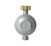Dipra - Détendeur Gaz Butane a Sécurité - Norme NF M 88-781 - Débit 1,3 kg/h - Pression 28 mbar - Ecrou Bouteille - Sortie M 20/150