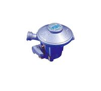 Dipra - Détendeur Gaz Butane Quick-On - Valve 27 mm - Débit 1,3 kg/h - Pression 28 mbar - Sortie M 20/150 + Tétine - Certifié NF - Pour Bouteilles 6 kg