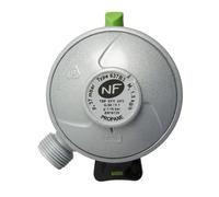 Dipra - Détendeur Gaz Propane Quick-On - Valve 27 mm - Compatible Cube Propane Butagaz - Débit 1,5 kg/h - Pression 37 mbar - Certifié NF - Pour Bouteilles 6 kg