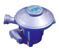 DIPRA - Détendeur Gaz Butane QUICK-ON - Valve Ø20 - Débit 1,3 kg/h - Pression 28 mbar - Certifié NF - Pour Bouteilles Butane 6 kg