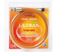 Tuyau flexible gaz butane propane 1 m?tre inox illimit?e garantie ? vie DIPRA