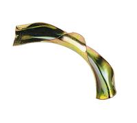 DIPRA - Guide tube équerre en laiton pour tube PER Ø12 mm - lot de 2 - accessoire plomberie PER