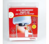 DIPRA - Kit chauffe-eau universel standard pour installation cuivre - avec groupe de sécurité - Certifié NF