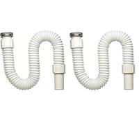 DIPRA - Kit siphon universel flexible/extensible - D40MM - F40/49 (Lot de 2)