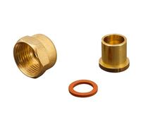 DIPRA - Raccord à souder 2 pièces avec joint diamètre 14 mm - Écrou 20/150
