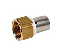 Dipra Raccord Droit A Sertir Ecrou Tournant D.20Mm - F15/21Mm