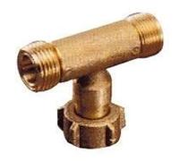 DIPRA Raccord en T 20/150 pour 2 Bouteilles Butane Propane Sortie Mâle 20/150