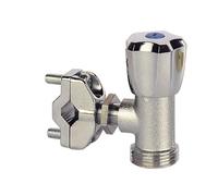 DIPRA - Robinet Autoperceur Équerre M 20/27 - Pour Tube Cuivre 10 à 16 mm - Machine à Laver