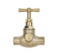 DIPRA - Robinet d’Arrêt à Soupape à Souder - Avec Purge - Diamètre 12 mm - Ø12