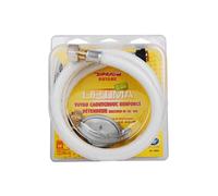 DIPRA - Kit Détendeur Butane + Tuyau 1,50 m - Sécurité Débit Limité - Raccord M20/150 - Usage Domestique - Certifié NF