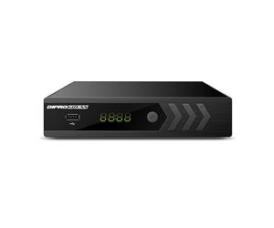 DiProgress DPT220HD décodeur numérique terrestre DVB-T2 Double Tuner, Noir