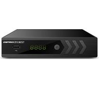 DiProgress DPT220HD décodeur numérique terrestre DVB-T2 Double Tuner, Noir