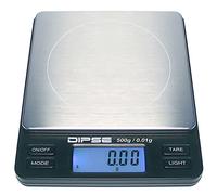 Dipse TP Balance numérique haute précision avec plateforme extra grande - Balance de poche - Convient pour pesage d'or, 500g x 0,01g