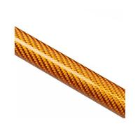 DIQXLGS 1 Pièce pour Mercedes pour Benz pour Sprinter 906 NCV3 W906 2006-2018 Pare-Chocs Avant Modifier Amortisseur À Gaz Tige De Support(Orange Carbon Fiber)