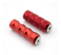 DIQXLGS 8mm Universel Pliant Repose Pied Pour S1000RR HP4 S1000 RR S 1000RR 2009-2020 Aluminium Pliant Arrière Ensemble Pédale Pied(ROUGE,1 paire)
