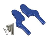 DIQXLGS Accessoires Moto Repose-pieds Passager Extensions Repose-pieds Pattes Footpegs Pour Vespa GT GTS 300 GTV 60 125 150 200 250 300IE(Bleu)