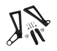 DIQXLGS Accessoires Moto Supports de Repose-Pieds Arrière Noir Mat Pour Yamaha YZF R6S 2006-2009 Pour R6 2003-2005