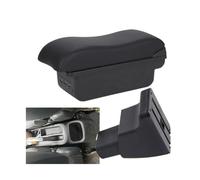 DIQXLGS Accoudoir De Voiture Détails Des Pièces Intérieures Boîte De Rangement Accessoires Pour Hyundai I10(B2 ligne noire 3USB)