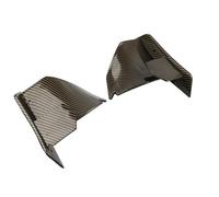 DIQXLGS Aileron Arrière Fixe De Spoiler De Motociclette Capot Aileron pour S1000RR 2015 2016 2017 2018(Carbon Fibre Brown)