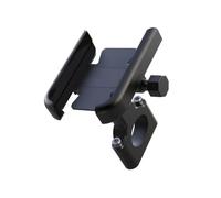 DIQXLGS Alliage d'Aluminium Moto Vélo Support Téléphone GPS Bracket Clip de Montage Guidon Multi-spécifications(Noir,Handlebar)